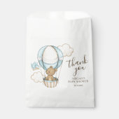 Adorable Cute Teddy Bear Baby Shower Favor Bags フェイバーバッグ (正面)