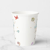Adorable Cute Teddy Bear Baby Shower Paper Cups 紙コップ (右)