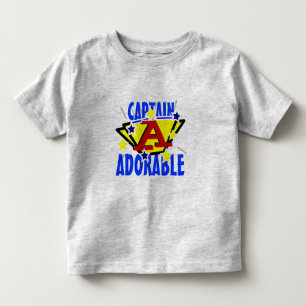 adorable Cute Toddler Tee大尉 トドラーTシャツ