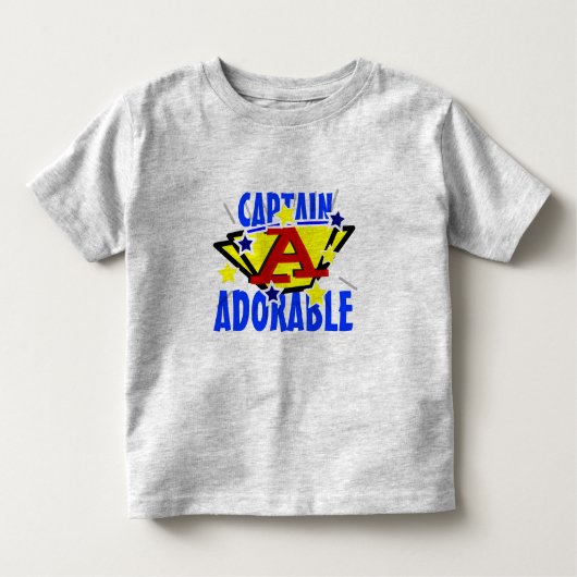adorable Cute Toddler Tee大尉 トドラーTシャツ (正面)
