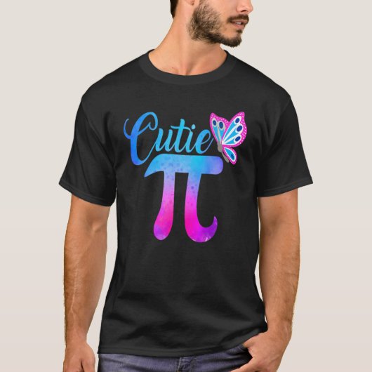 Adorable Cutie Pi Mathematics Pie Symbol Pun Pi Da Tシャツ (正面)