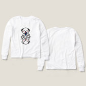 Adorable Dalmatian Puppies Blueberry Fun (デザイン 正面＆背面)