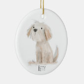 Adorable dog セラミックオーナメント (右)