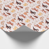 Adorable Dog Pattern Gift Wrap for All Occasions ラッピングペーパー (角)