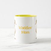 Adorable Duck  ツートーンマグカップ (中央)