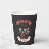 Adorable Eagle Family US 250 Years of Freedom 紙コップ (正面)