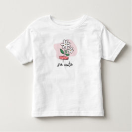 Adorable Flower Toddler T-Shirt | Cute Kids Wear トドラーTシャツ