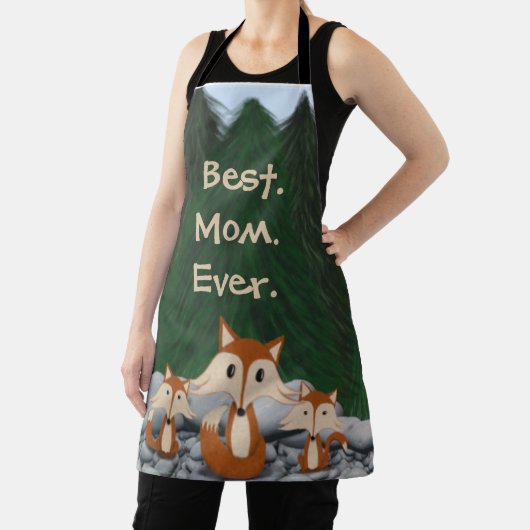 Adorable Fox Family エプロン (インサイチュ)