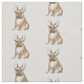 Adorable french bulldog ファブリック (見本)
