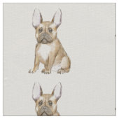 Adorable french bulldog ファブリック (クローズアップ)