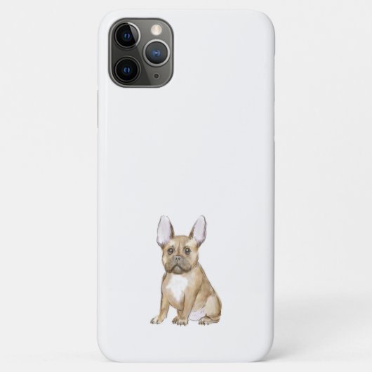 Adorable french bulldog puppy Case-Mate iPhoneケース (裏面)