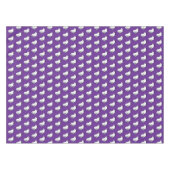 Adorable Ghost Cute Halloween Illustration テーブルクロス (正面(横))