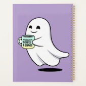 Adorable Ghost Cute Halloween Illustration プランナー手帳 (裏面)