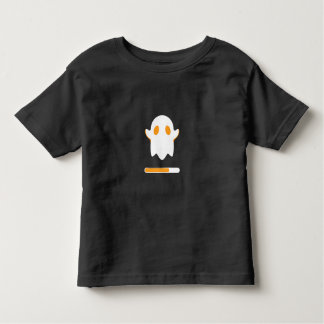 Adorable Ghost & Loading Bar トドラーTシャツ