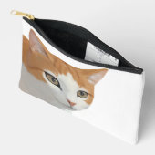 Adorable Ginger Cat Art アクセサリーポーチ (見開き)