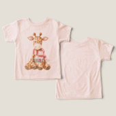 Adorable Giraffe Animal (デザイン正面&裏面)