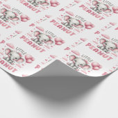 Adorable Girl Little Peanut  ラッピングペーパー (角)