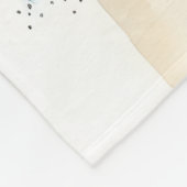 Adorable Golden Labrador Puppy Dog フリースブランケット (角)