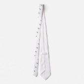 Adorable gray goat ネクタイ (裏面)