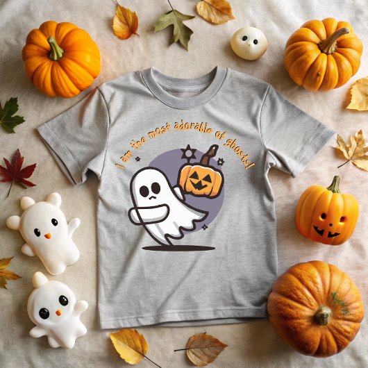 Adorable Halloween Ghost ベビーTシャツ