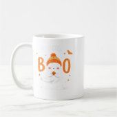 Adorable Halloween Ghost A Little Boo Is Almost Du コーヒーマグカップ (左)