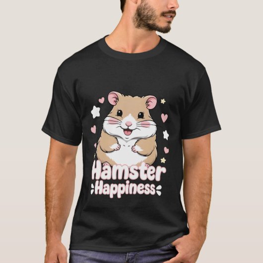 Adorable Hamster – Cute and Playful Hamster Design Tシャツ (正面)