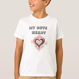 Adorable Heart Kids T-Shirt:Spread Love Everywhere Tシャツ