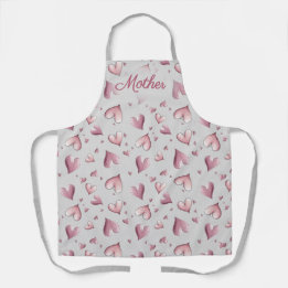 Adorable Hearts Pattern Apron エプロン