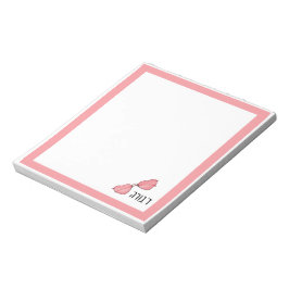 Adorable Hebrew Name Personalized Notepad  ノートパッド