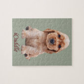 Adorable iCuddle Cocker Spaniel ジグソーパズル (横)