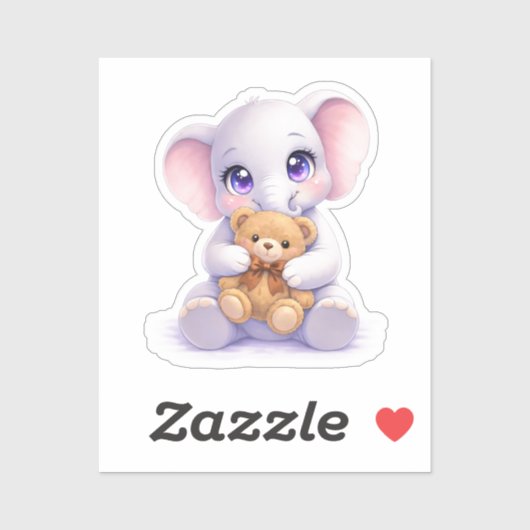Adorable Kawaii Animal Sticker シール (シート)