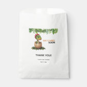 Adorable Kawaii Baby Dinosaur Hatching フェイバーバッグ (正面)