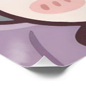 Adorable Kawaii Bat Poster - "Daisuki" (I Love You ポスター (コーナー)