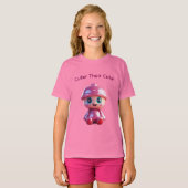 Adorable Kids Outfit | Soft Cotton Tee | Tシャツ (正面フル)