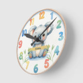 Adorable Koala Wall Clock ラウンド壁時計 (傾斜)