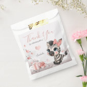 Adorable little zebra  フェイバーバッグ (封をした状態)