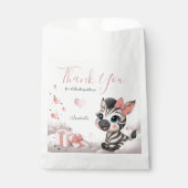 Adorable little zebra  フェイバーバッグ (正面)