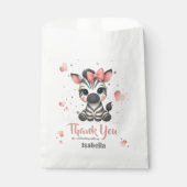 Adorable little zebra  フェイバーバッグ (正面)