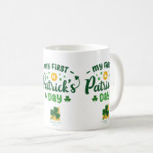 Adorable My First St Patrick's Day Classic コーヒーマグカップ (正面右)