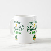 Adorable My First St Patrick's Day Classic コーヒーマグカップ (正面左)