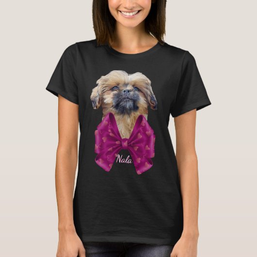 Adorable Nala the Shih Tzu Puppy Dog Tシャツ (正面)