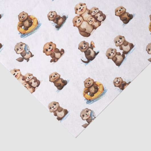 Adorable Otters! 薄葉紙 (詳細)