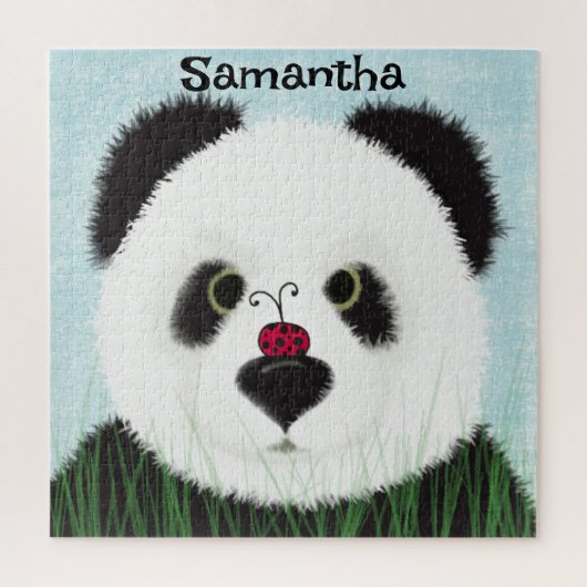 Adorable Panda Bear ジグソーパズル (縦)