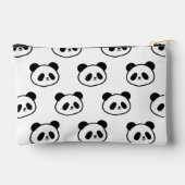 Adorable Panda Face Print Bag アクセサリーポーチ (裏面)