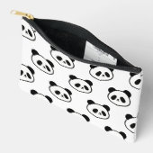 Adorable Panda Face Print Bag アクセサリーポーチ (見開き)