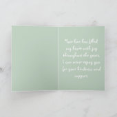 Adorable Panda Mother’s Day カード (内部)