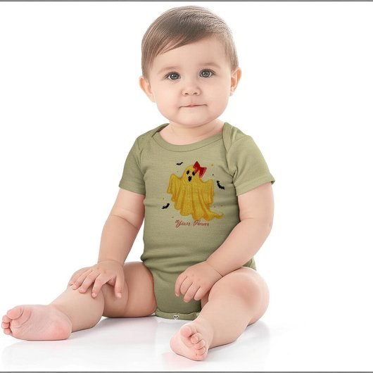 Adorable Personalized Halloween Baby Ghost 