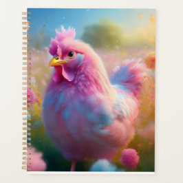 Adorable Pink Chicken Planner  プランナー手帳