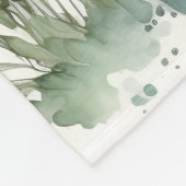 Adorable Poodle Puppy Dog フリースブランケット (角)