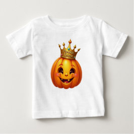 Adorable Pumpkin Queen Baby Fall ベビーTシャツ